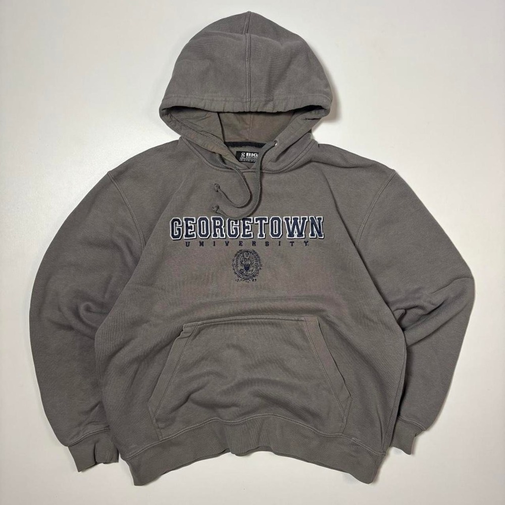Grey Georgetown University Hoodie - Large
